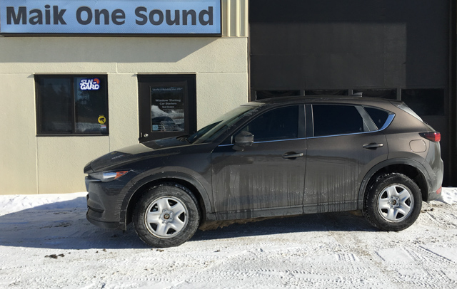 2018 Mazda CX-5 with professional window tint in North Bay